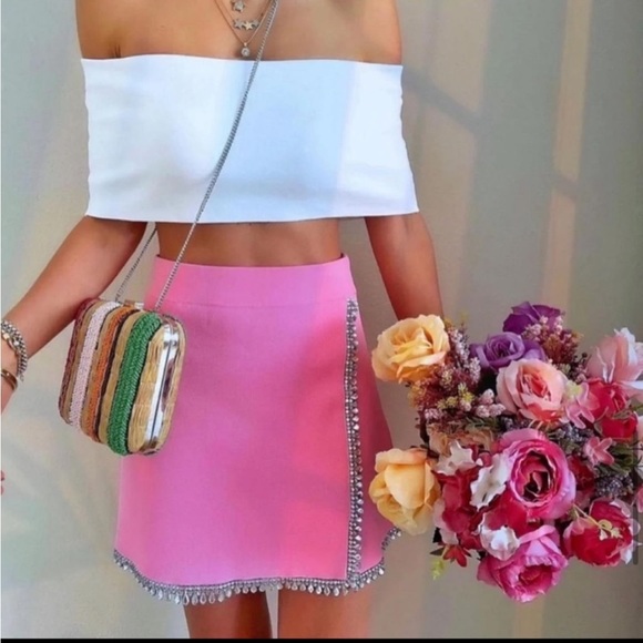 Zara white crop top - Picture 4 of 11